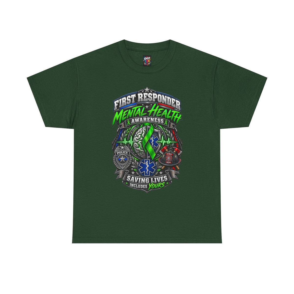 First Responder Mental Health "Saving Lives Includes Yours"