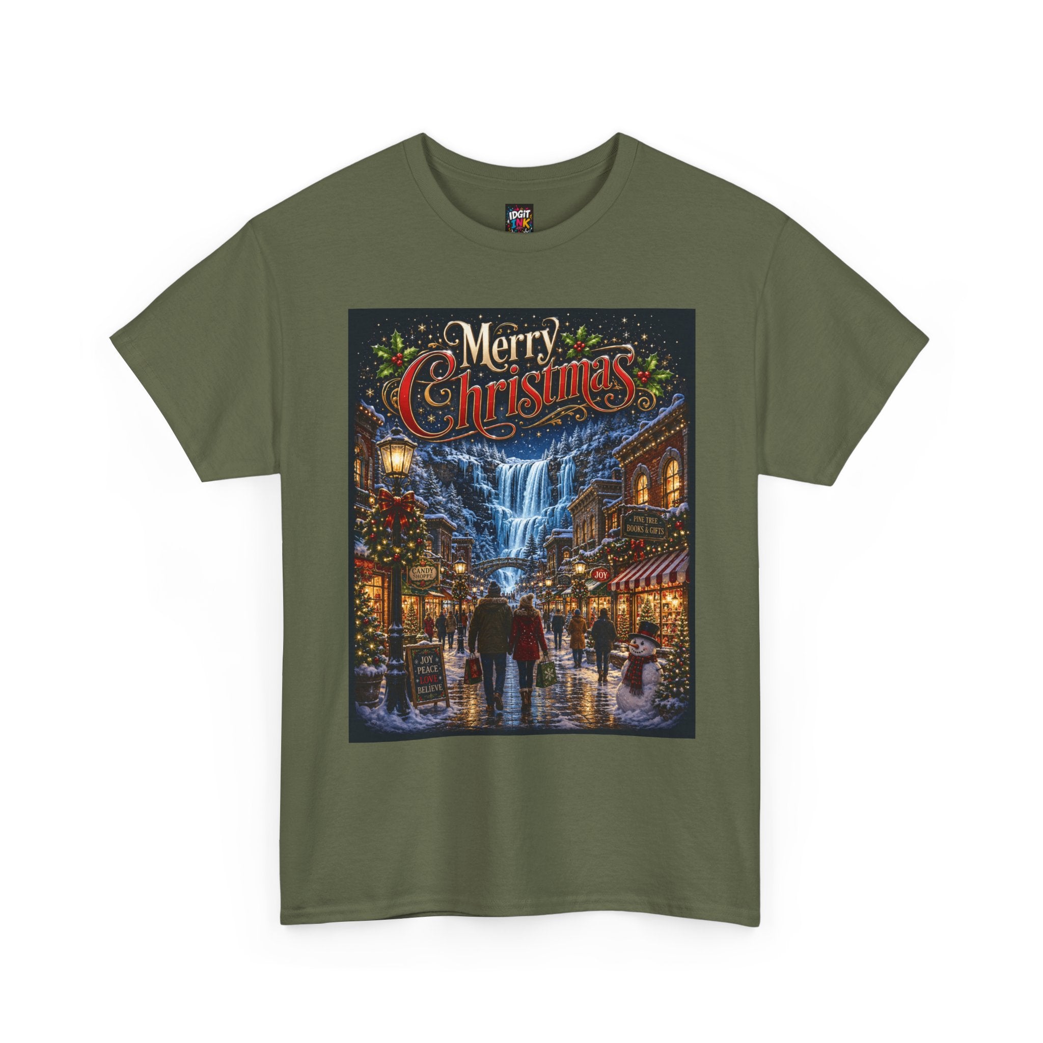 Merry Christmas Winter Street
