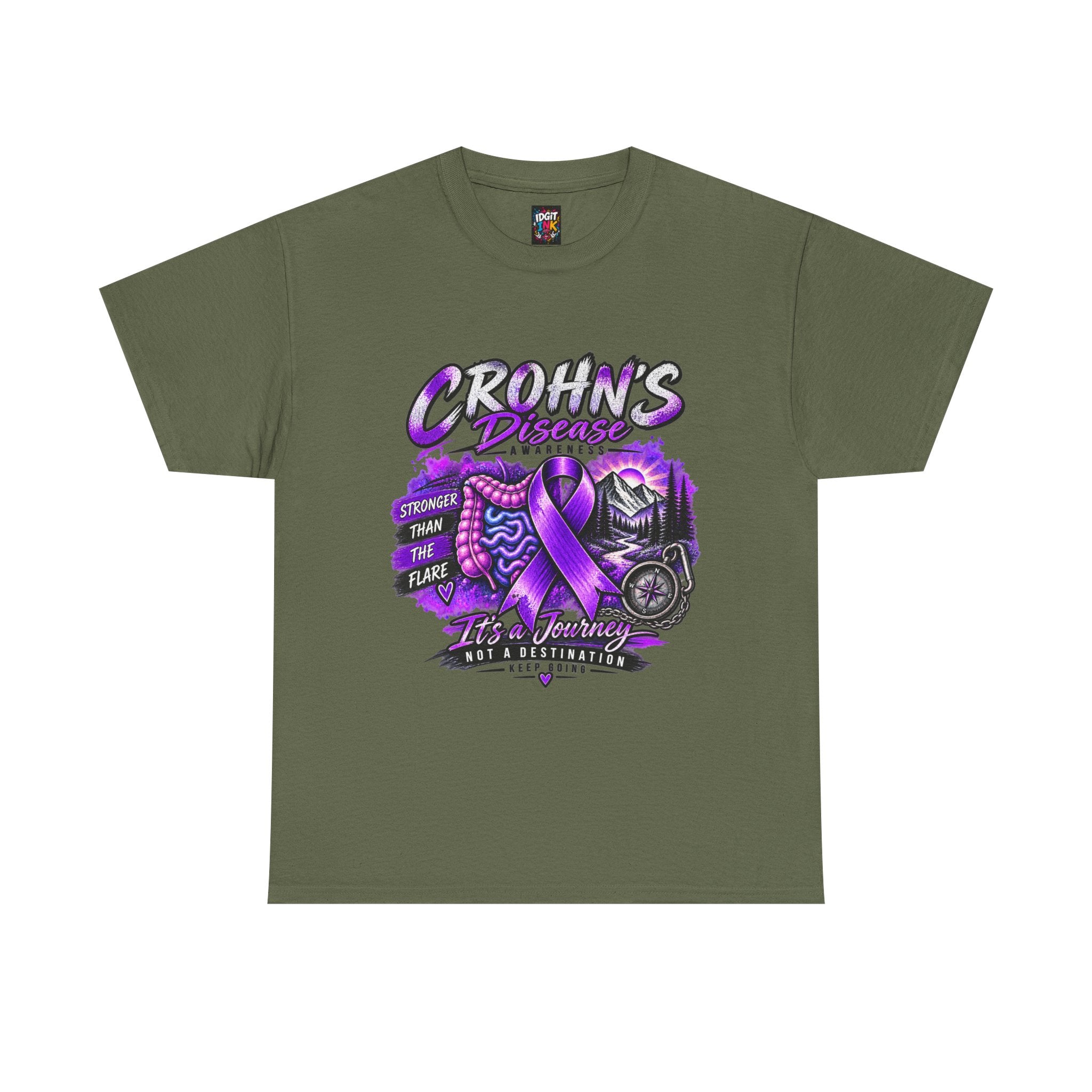 Crohn's Disease Awareness Support T-shirt