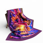 Superhero Girl Arctic — Cozy Fleece Blanket