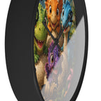 Cute Baby Dinosaurs — Decorative Wall Clock product image 4 | Idgit Ink
