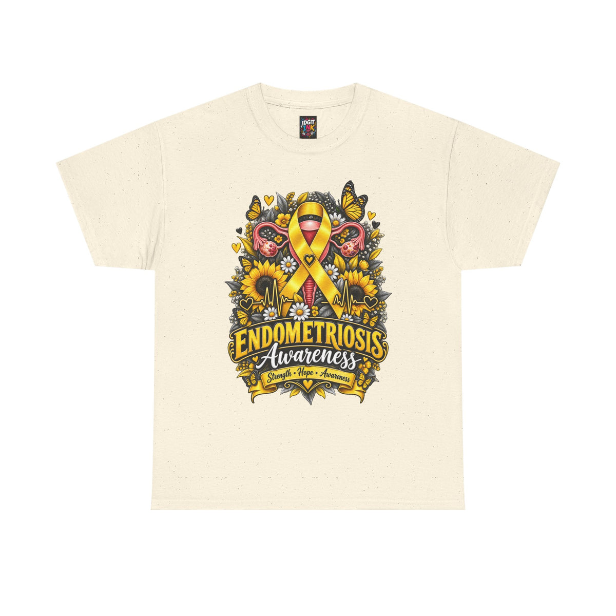 Endometriosis Awareness  Sunflower Support Tee