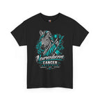 Neuroendocrine Cancer Awareness Zebra Ribbon T-Shirt