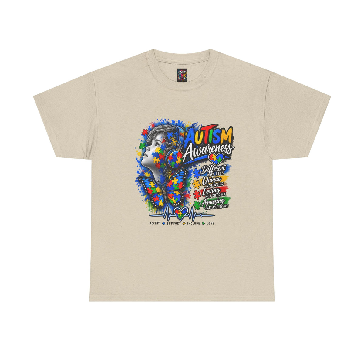 Autism Awareness Puzzle Tee