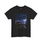 Stormy Night House — Unisex Graphic T-Shirt
