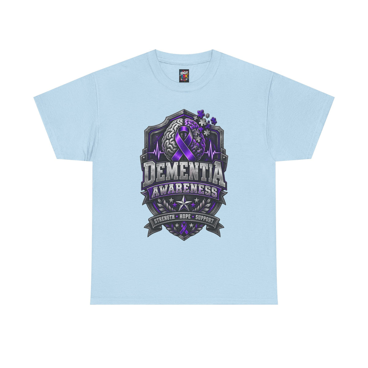 Dementia Awareness T-Shirt  Strength, Hope & Support