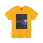Stormy Night House — Unisex Graphic T-Shirt