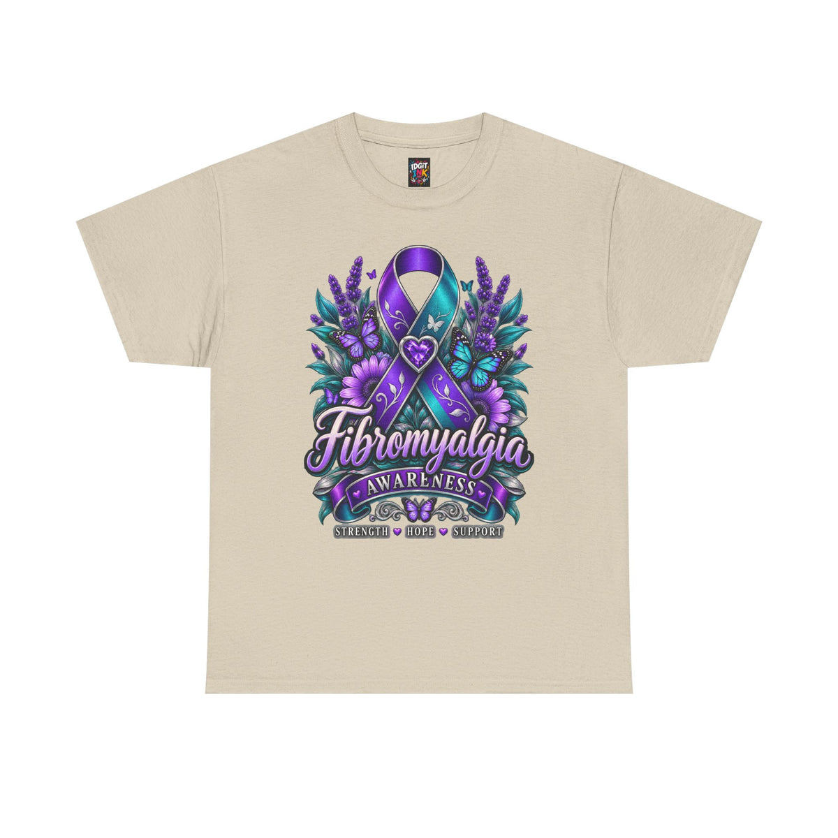 Fibromyalgia Awareness Ribbon Tee