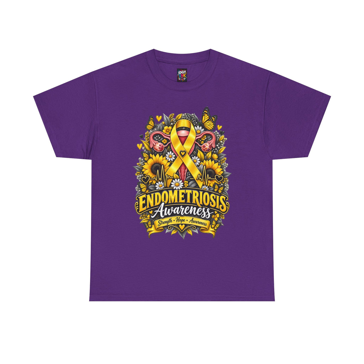 Endometriosis Awareness  Sunflower Support Tee