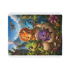Dinosaur Baby Fleece Sherpa Blanket — Cozy Kids Dino Throw — Sherpa Fleece Blanket product image 11 | Idgit Ink