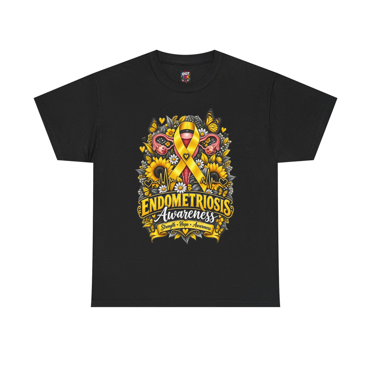 Endometriosis Awareness  Sunflower Support Tee