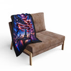 Patriotic Statue of Liberty — Cozy Fleece Blanket