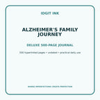 Alzheimer's Family Journey Digital Journal – Deluxe 500-Page Planner — listing image 1 of 4