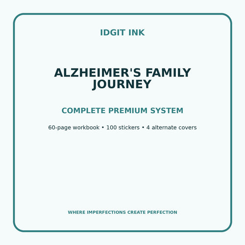 Alzheimer's Family Journey Digital Journal – Deluxe 500-Page Planner — listing image 2 of 4