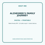 Alzheimer's Family Journey Digital Journal – Deluxe 500-Page Planner — listing image 4 of 4