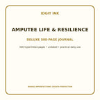 Amputee Life & Resilience Digital Journal – Deluxe 500-Page Planner — listing image 1 of 4
