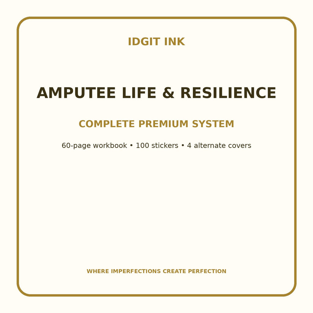 Amputee Life & Resilience Digital Journal – Deluxe 500-Page Planner — listing image 2 of 4