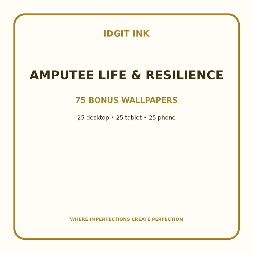 Amputee Life & Resilience Digital Journal – Deluxe 500-Page Planner — listing image 3 of 4