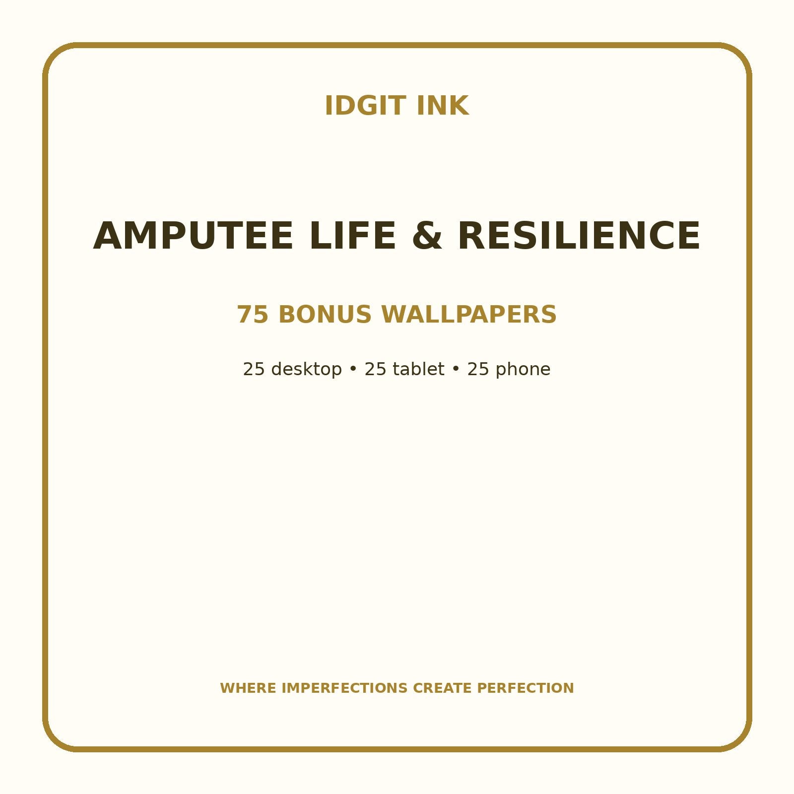 Amputee Life & Resilience Digital Journal – Deluxe 500-Page Planner — listing image 3 of 4