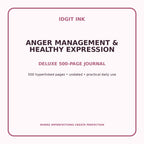 Anger Management & Healthy Expression Digital Journal – Deluxe 500-Page Planner — listing image 1 of 4