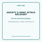 Anxiety & Panic Attack Recovery Digital Journal – Deluxe 500-Page Planner — listing image 1 of 4