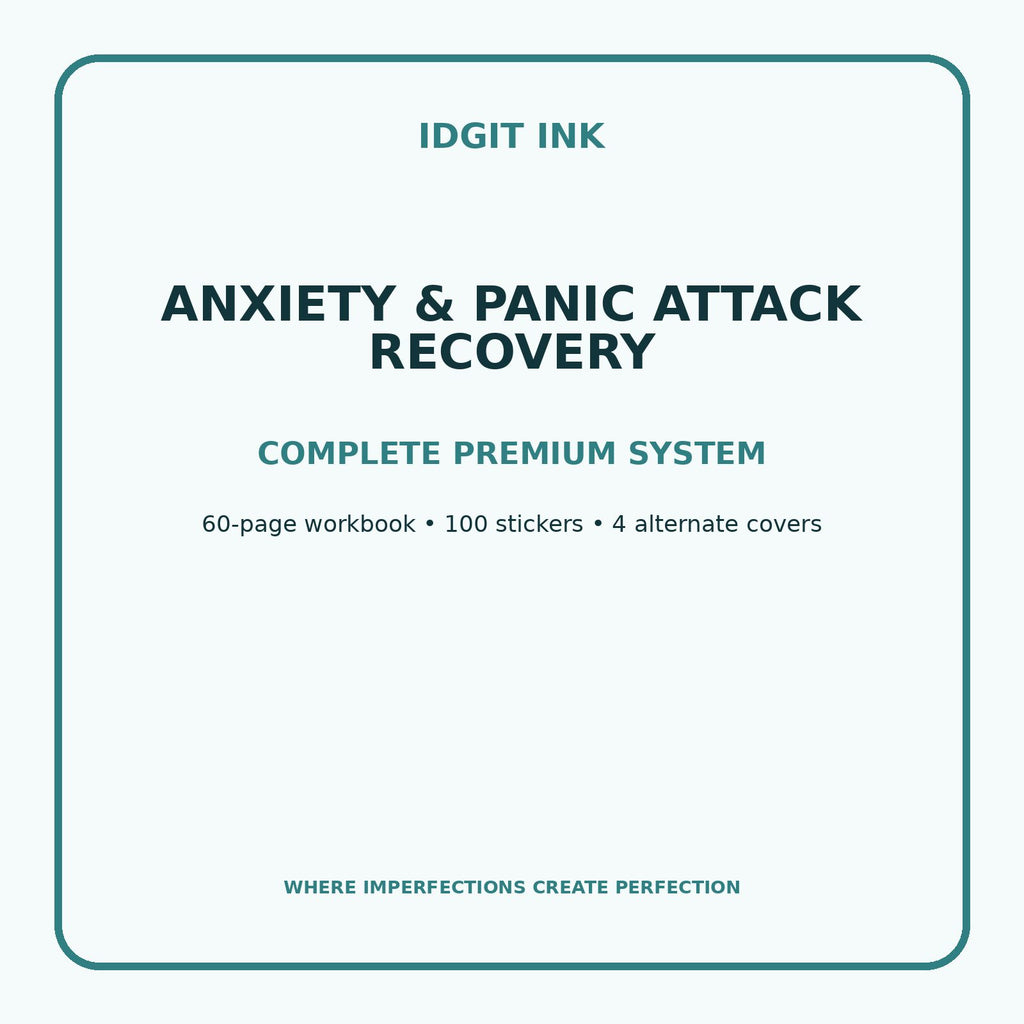 Anxiety & Panic Attack Recovery Digital Journal – Deluxe 500-Page Planner — listing image 2 of 4