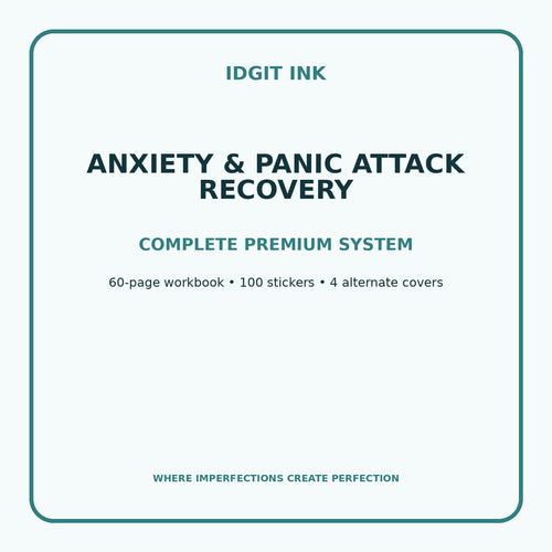 Anxiety & Panic Attack Recovery Digital Journal – Deluxe 500-Page Planner — listing image 2 of 4