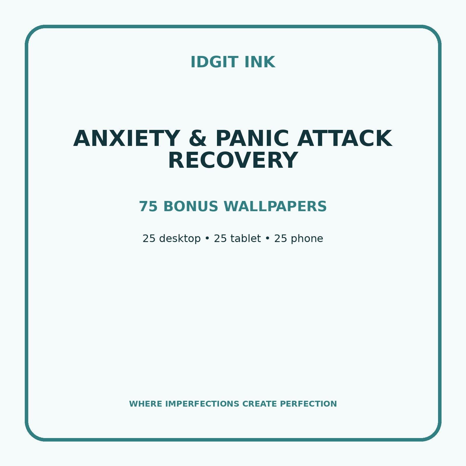 Anxiety & Panic Attack Recovery Digital Journal – Deluxe 500-Page Planner — listing image 3 of 4