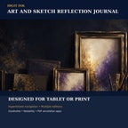 Idgit Ink Art and Sketch Reflection digital journal — 100 PNG digital stickers preview