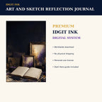 Idgit Ink Art and Sketch Reflection digital journal — 75 device wallpapers preview