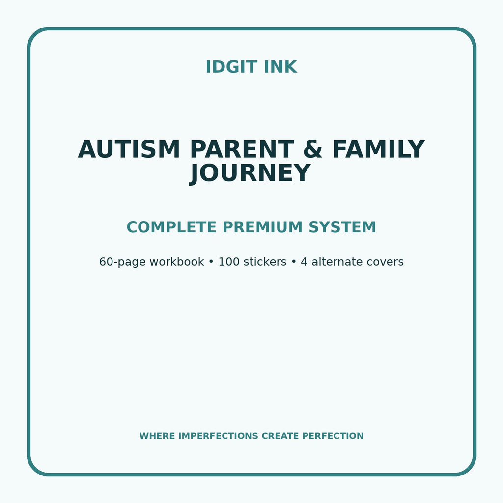 Autism Parent & Family Journey Digital Journal – Deluxe 500-Page Planner — listing image 2 of 4