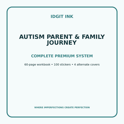 Autism Parent & Family Journey Digital Journal – Deluxe 500-Page Planner — listing image 2 of 4