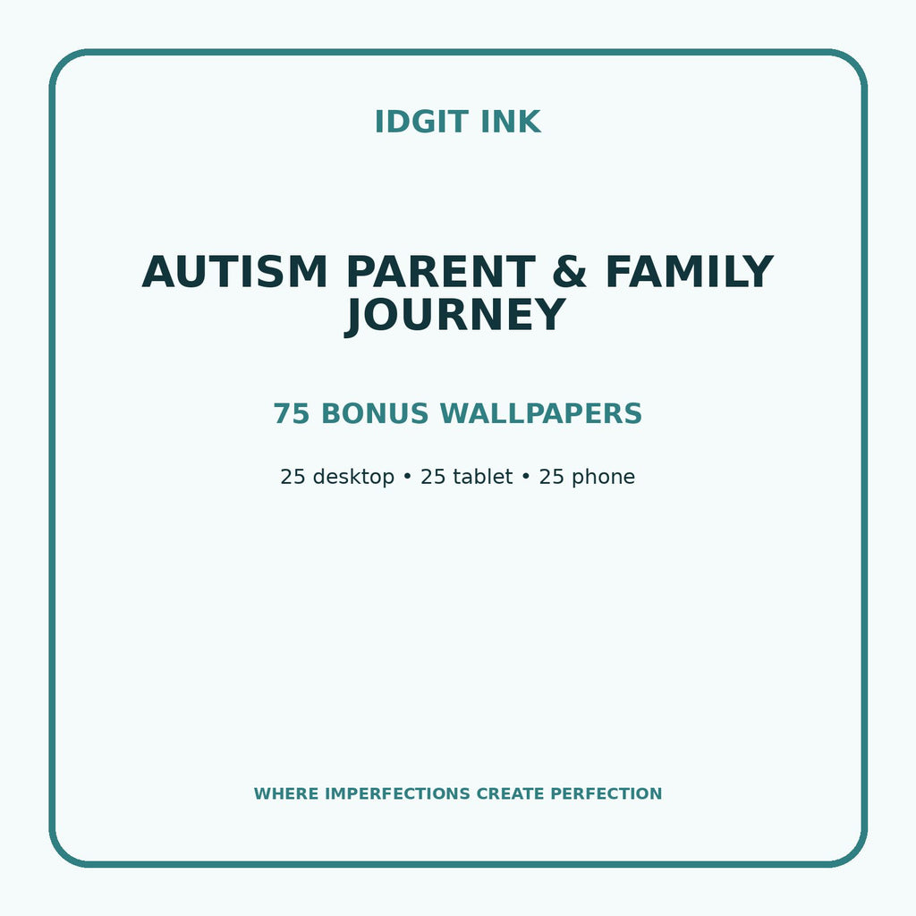 Autism Parent & Family Journey Digital Journal – Deluxe 500-Page Planner — listing image 3 of 4