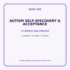 Autism Self-Discovery & Acceptance Digital Journal – Deluxe 500-Page Planner — listing image 3 of 4