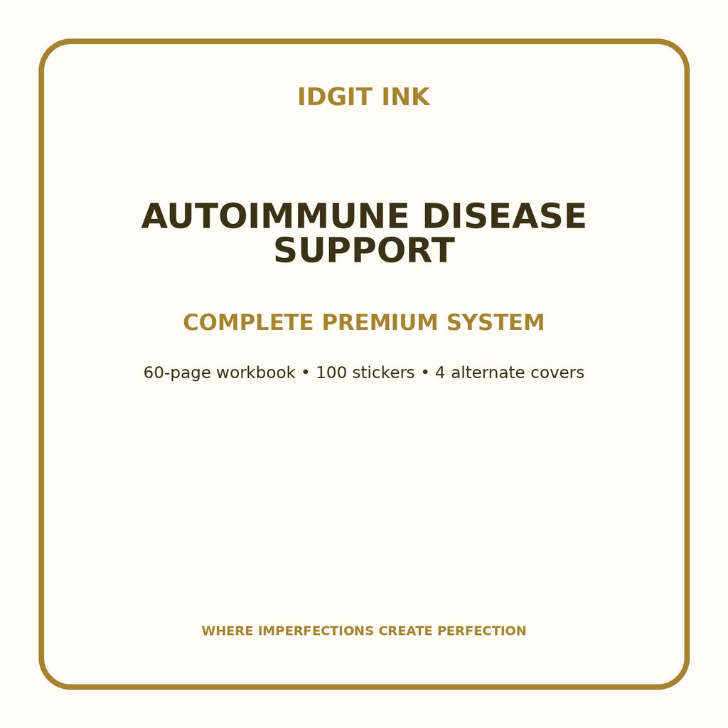 Autoimmune Disease Support Digital Journal – Deluxe 500-Page Planner — listing image 2 of 4