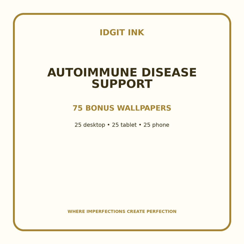 Autoimmune Disease Support Digital Journal – Deluxe 500-Page Planner — listing image 3 of 4