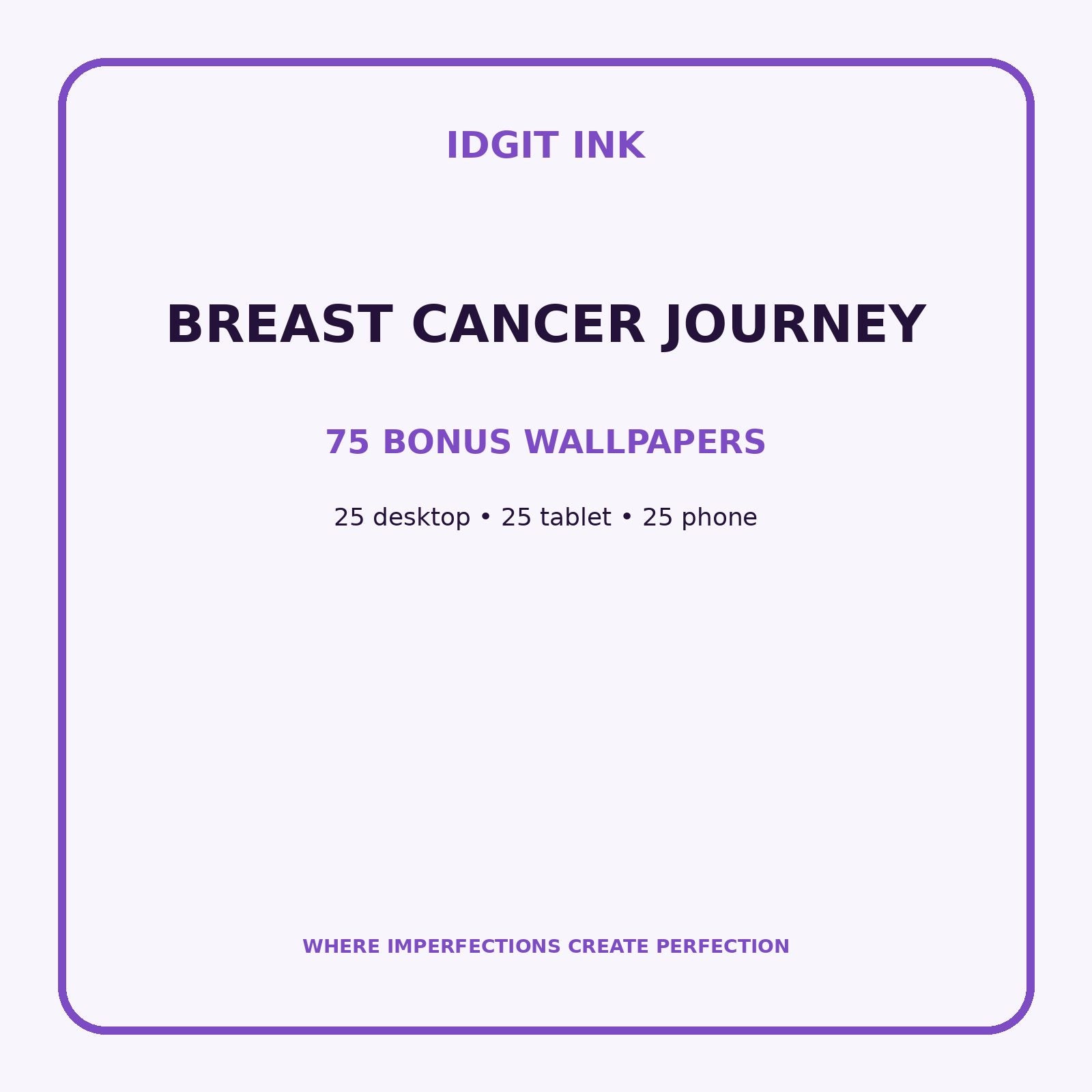 Breast Cancer Journey Digital Journal – Deluxe 500-Page Planner — listing image 3 of 4