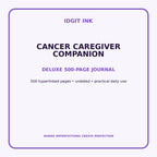 Cancer Caregiver Companion Digital Journal – Deluxe 500-Page Planner — listing image 1 of 4