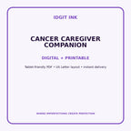 Cancer Caregiver Companion Digital Journal – Deluxe 500-Page Planner — listing image 4 of 4