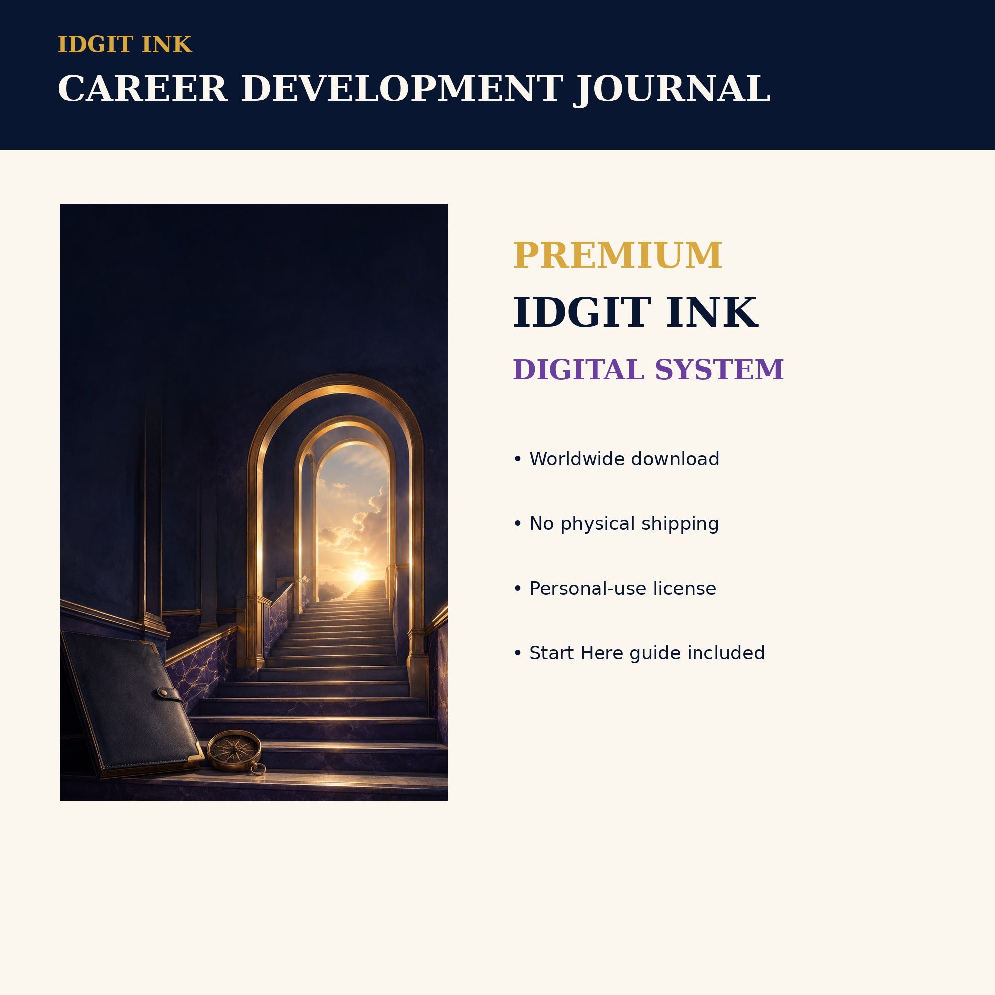 Idgit Ink Career Development digital journal — 75 device wallpapers preview