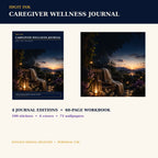 Idgit Ink Caregiver Wellness digital journal — complete deluxe journal bundle overview