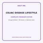 Celiac Disease Lifestyle Digital Journal – Deluxe 500-Page Planner — listing image 2 of 4