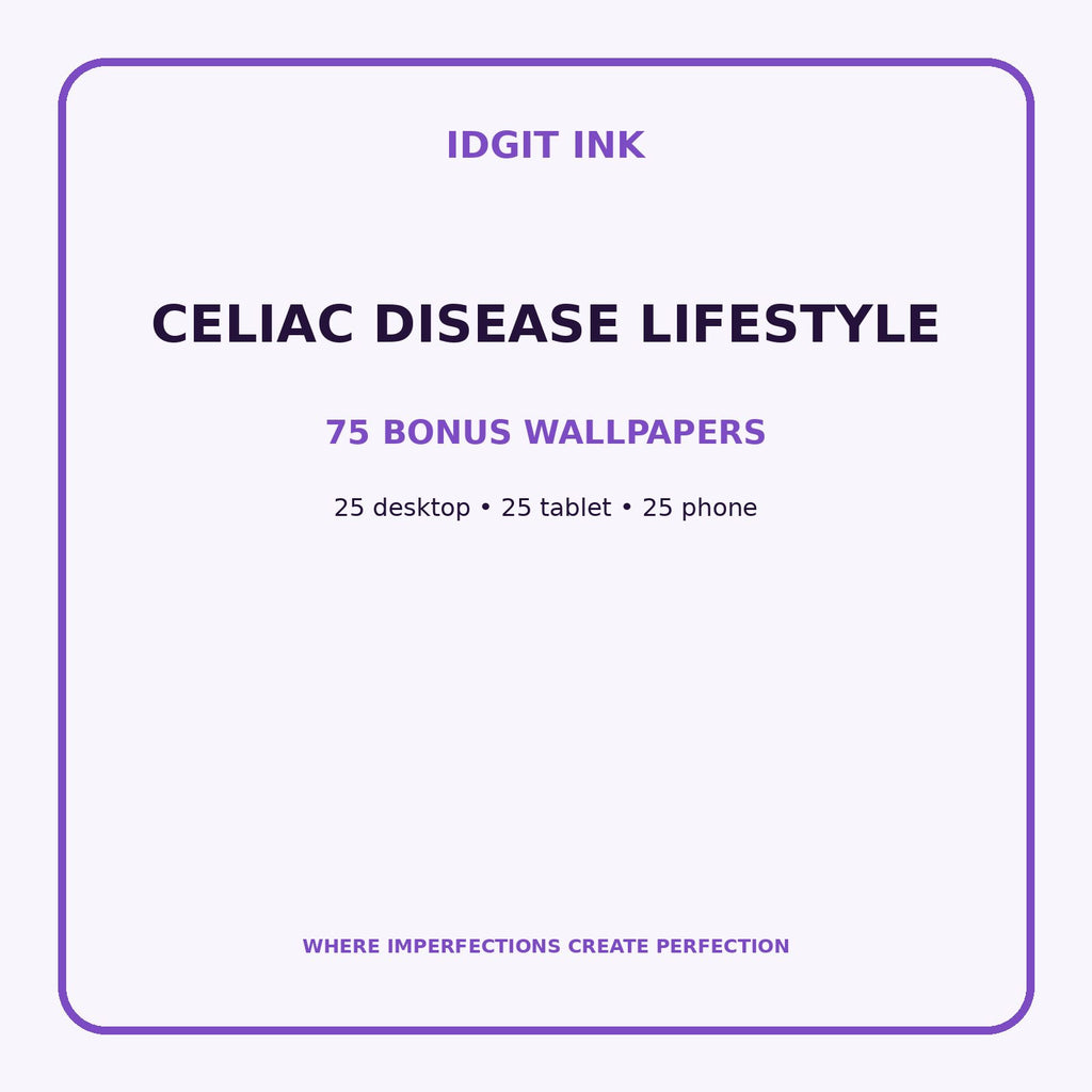 Celiac Disease Lifestyle Digital Journal – Deluxe 500-Page Planner — listing image 3 of 4