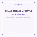 Celiac Disease Lifestyle Digital Journal – Deluxe 500-Page Planner — listing image 4 of 4