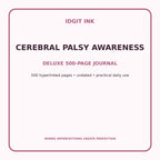 Cerebral Palsy Awareness Digital Journal – Deluxe 500-Page Planner — listing image 1 of 4