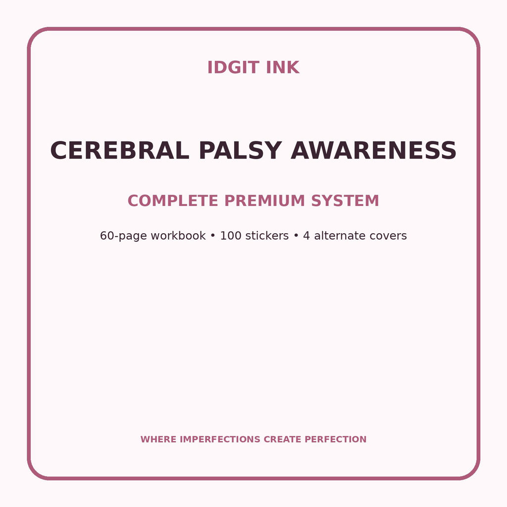 Cerebral Palsy Awareness Digital Journal – Deluxe 500-Page Planner — listing image 2 of 4