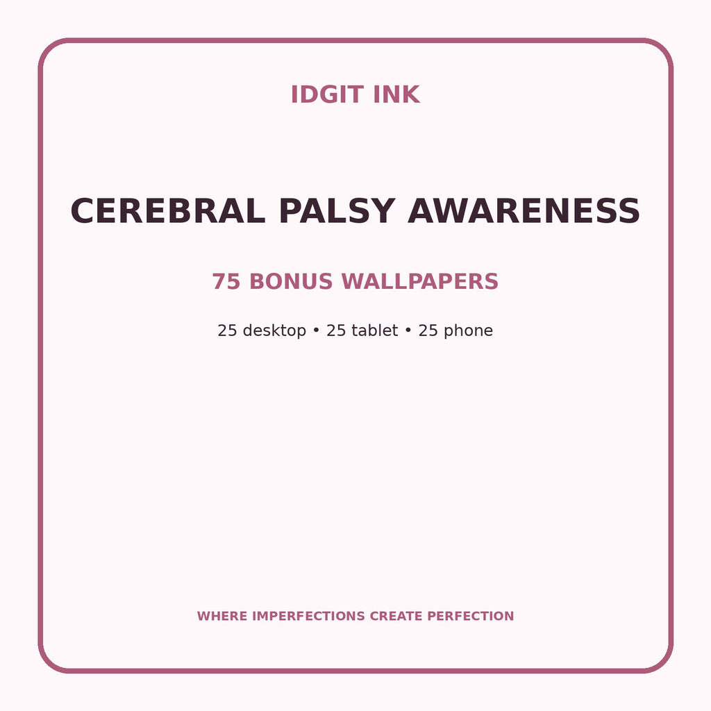Cerebral Palsy Awareness Digital Journal – Deluxe 500-Page Planner — listing image 3 of 4