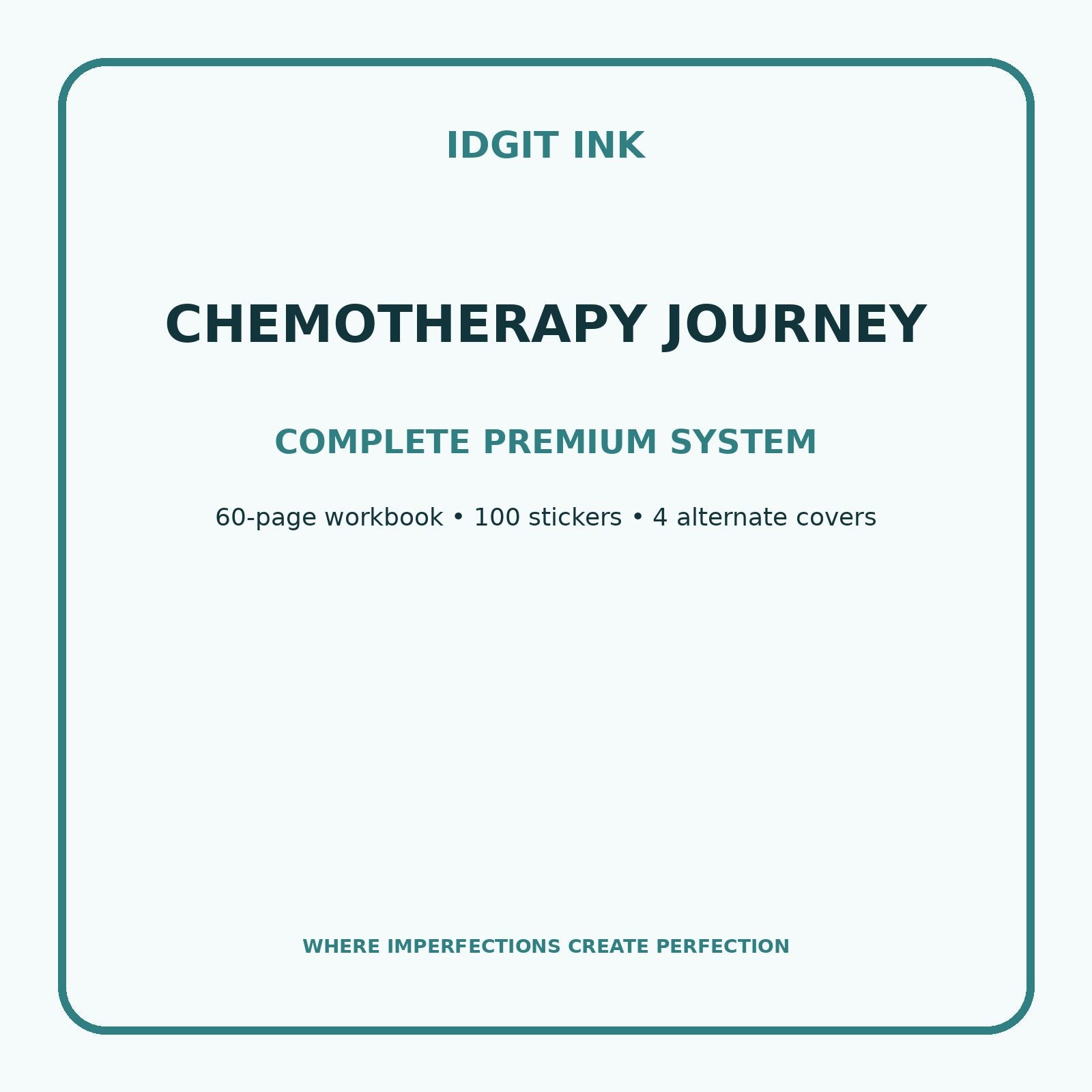Chemotherapy Journey Digital Journal – Deluxe 500-Page Planner — listing image 2 of 4