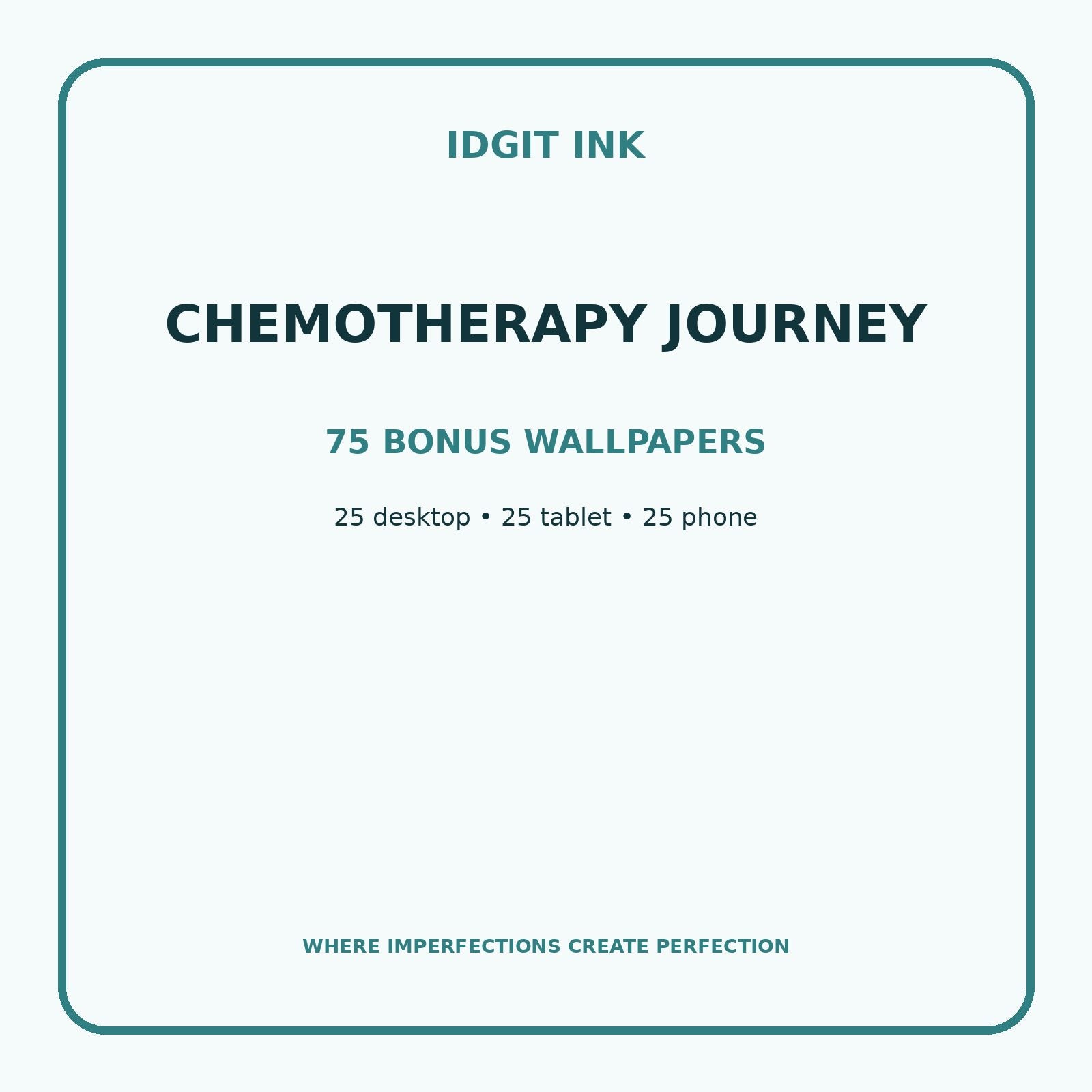 Chemotherapy Journey Digital Journal – Deluxe 500-Page Planner — listing image 3 of 4
