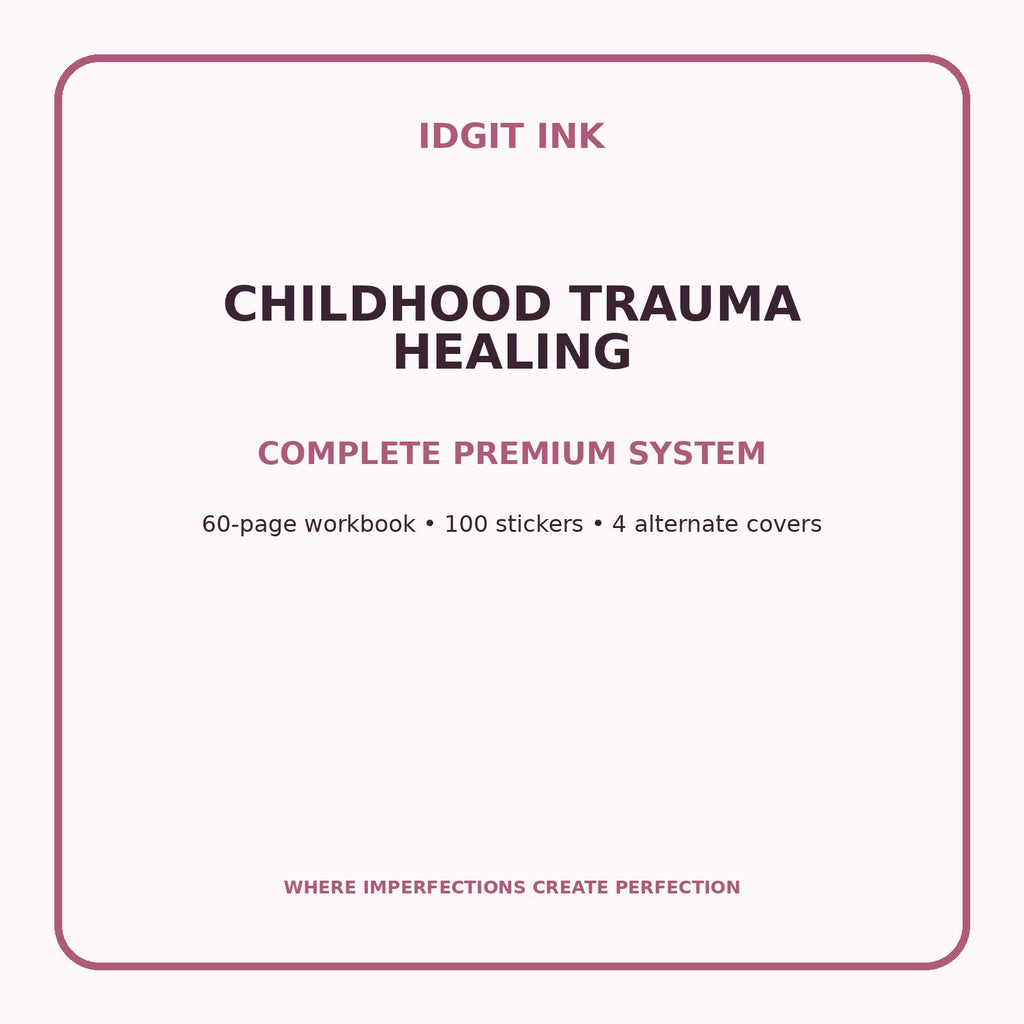 Childhood Trauma Healing Digital Journal – Deluxe 500-Page Planner — listing image 2 of 4